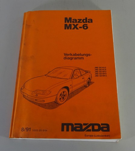 Workshop manual mazda 6 - manual, mx-6