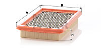 Mann filter 2666 air - 2666,