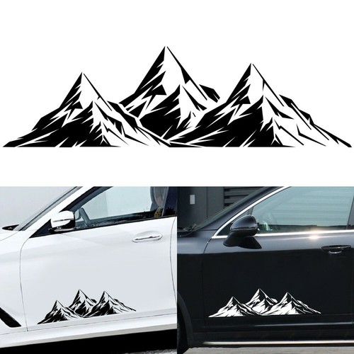 Mountain graphic sticker trim - mountain,